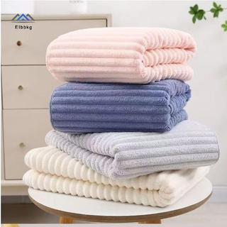 ELBBKG Khăn tắm sợi nhỏ cao cấp 4 màu Qui Dry Khăn tắm mềm thấm hút để làm quà tặng mới