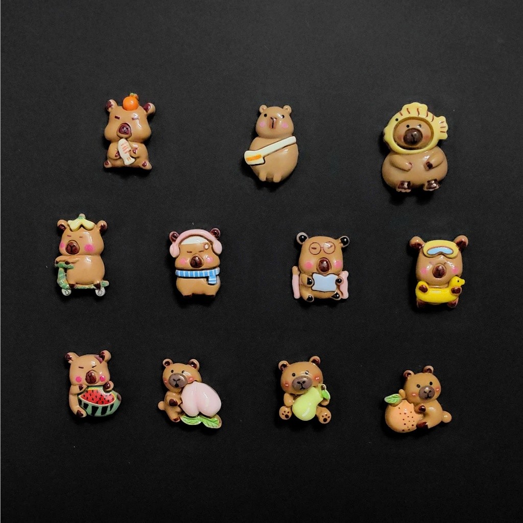 CHARM CAPPY BARRA : CHARM/STICKER GẮN DÉP DỄ THƯƠNG: