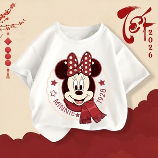 Áo thun in hình chuột Mickey hoạt hình dành cho bé gái, kiểu dáng thời trang, thoải mái và dễ chịu.