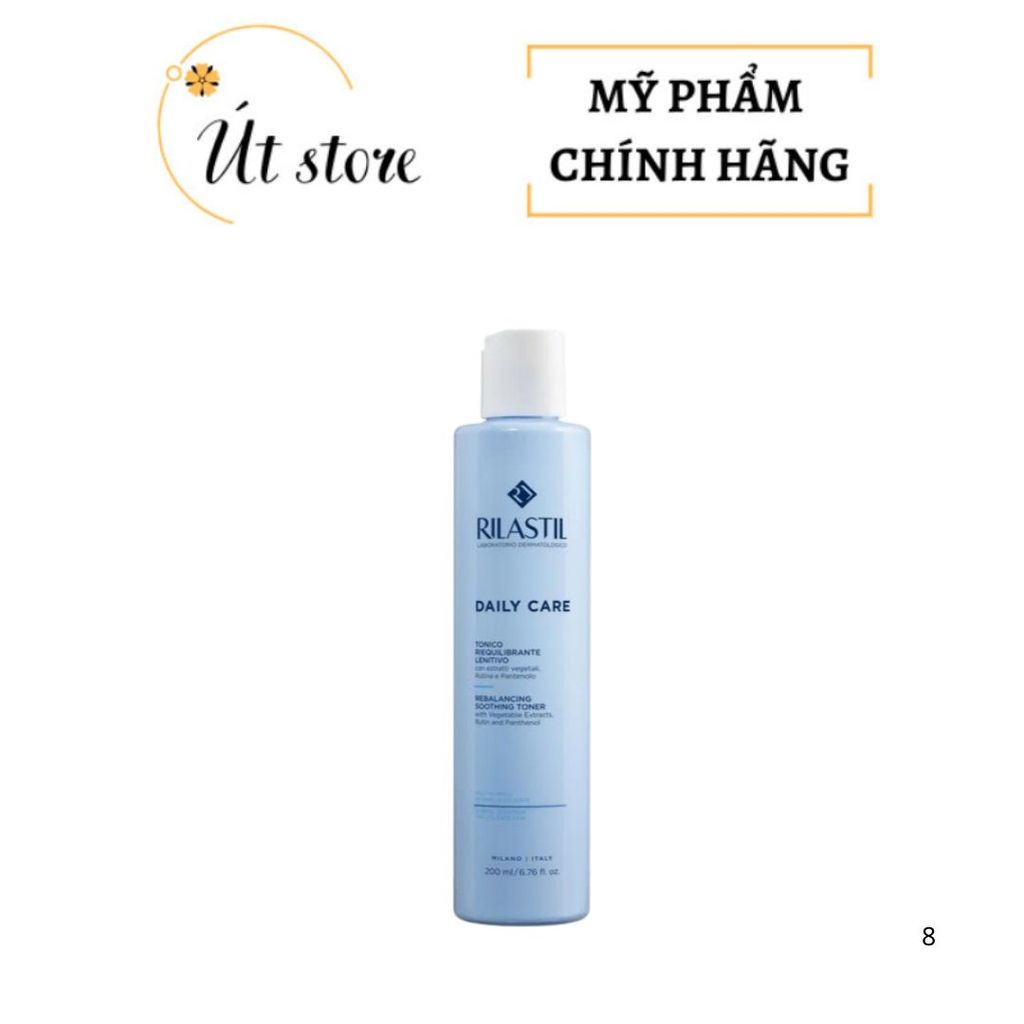 TONER DÀNH CHO MỌI LOẠI DA 200ML - RILASTIL DAILY CARE REBALANCING SOOTHING TONER 200ML - ÚT STORE