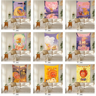 Tấm thảm Polyester in một mặt Twinkle Twinkle, Trang trí nội thất, Phụ kiện, Quà tặng cho bạn bè (bao gồm móc).