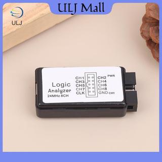 Máy phân tích ULJ USB 8 kênh 24M/giây, bộ tháo gỡ cho ARM/FPGA