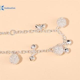 Vòng Tay và Dây Chuyền Bạc Mạ Phong Cách Thời Trang cho Nữ và Bé Gái
