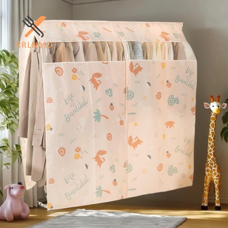 RRLNMD Chống Thấm Nước Bụi Dung Tích Lớn Phù Hợp Với Váy Cưới Bảo Quản Bảo Vệ Thiên Quần Áo Treo Người Tổ Chức Có MỚI