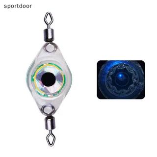[sportoutdoor] Đèn LED Mồi Câu Cá Hình Mắt Mồi Câu Cá Cảm Biến Chống Thấm Nước Giọt Sâu Cho Nước Biển Nước Ngọt Dưới Nước Cao Sáng [out]