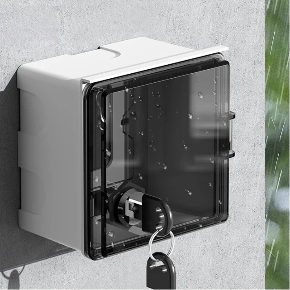 Hộp ổ cắm ngoài trời SAIA dày 86Type, chống nước/bụi, có khóa, bền