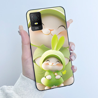 Ốp Lưng Cho TCL 403 405 406s 408 Ốp Điện Thoại Thẩm Mỹ Sang Trọng Dễ Thương Thoáng Mát Bé Trai Bé Gái Màu Đen Mềm Silicon Chống Sốc Ốp Lưng