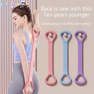 Khung ảnh dây kháng lực Silicone, phụ kiện tập Gym tại nhà, phù hợp Yoga và rèn luyện sức khỏe