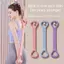 Khung ảnh dây kháng lực Silicone, phụ kiện tập Gym tại nhà, phù hợp Yoga và rèn luyện sức khỏe