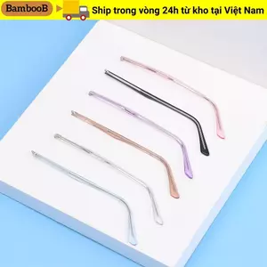 BAMBOOB 1 Cặp Kính Cánh Tay Kim Loại Dụng Cụ Sửa Chữa Đa Năng Kính Phụ Kiện