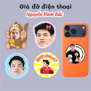 Giá đỡ điện thoại popsocket Nguyễn Đình Bắc cầu thủ bóng đá việt nam fan