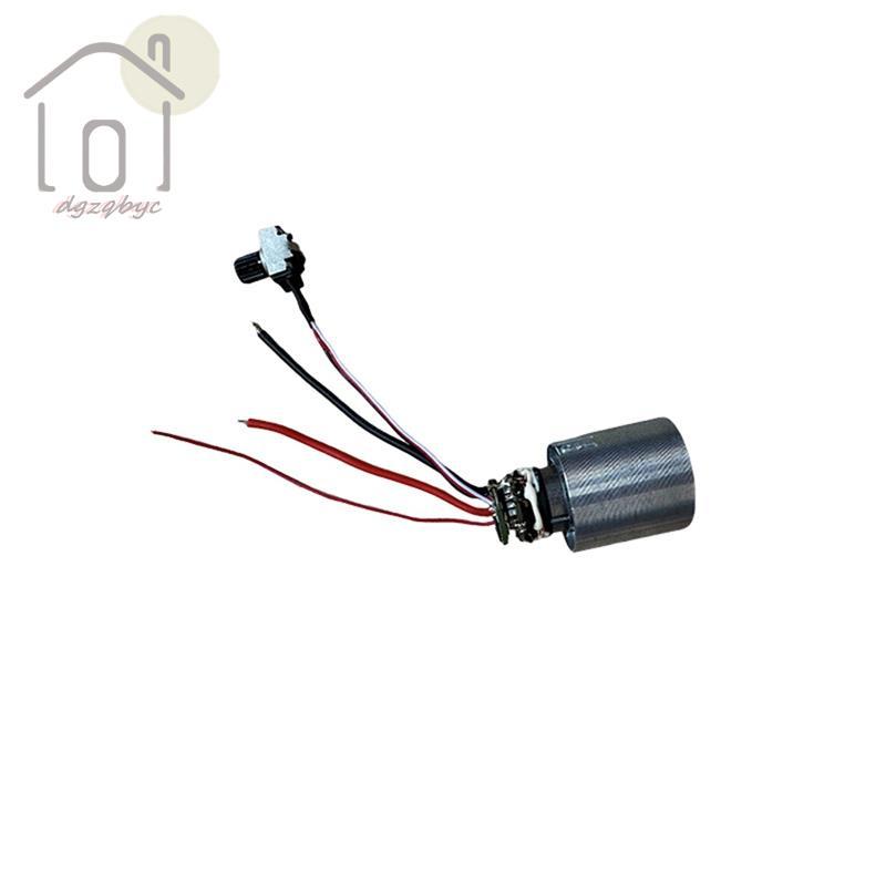 Động cơ không chổi than 29mm Tốc độ cao Jetfan Ống dẫn quạt gió Máy thổi khí Turbo cho máy hút bụi khí nén 130000 RPM 7.4V