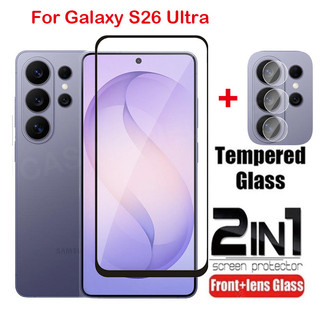 Bảo Vệ Màn Hình Cho Samsung Galaxy S26 Ultra S25 Plus Ultra + S24 FE 5G 2026 Full Cover Kính Cường Lực Trong Suốt HD Bảo Vệ Chống Trầy Xước Phim