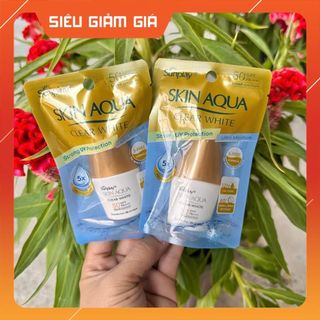 Combo 2 Tuýp Sữa chống nắng Sunplay Skin Aqua Mini Size 5g