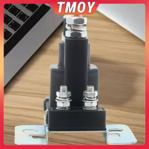 TMOY 1 Chiếc Rơle khởi động dòng điện cao 500A DC 12V SPST Auto Start Contactor Xe DIY Phụ kiện Rơle dòng điện nặng TMOY