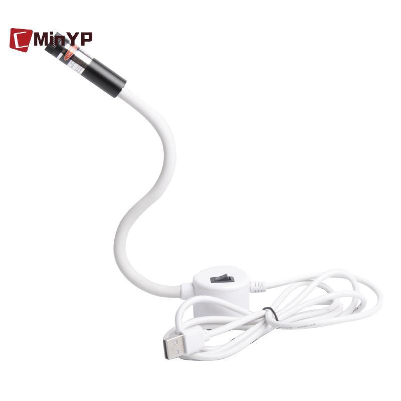 CMinYP USB Đèn định vị Laser đỏ Cắt đèn làm việc hồng ngoại với dòng DC5V / Phụ kiện máy may chéo Glory
