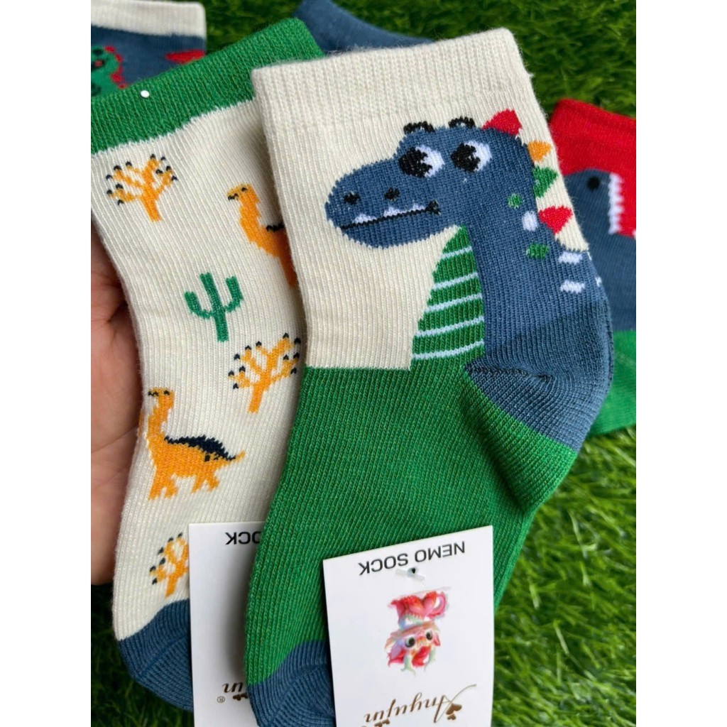 Set 5 Đôi Tất Cho Bé Gái Họa Tiết Kuromi Tím Phong Cách Hàn Siêu Hot Mẫu Mới Nhất [FREESHIP]