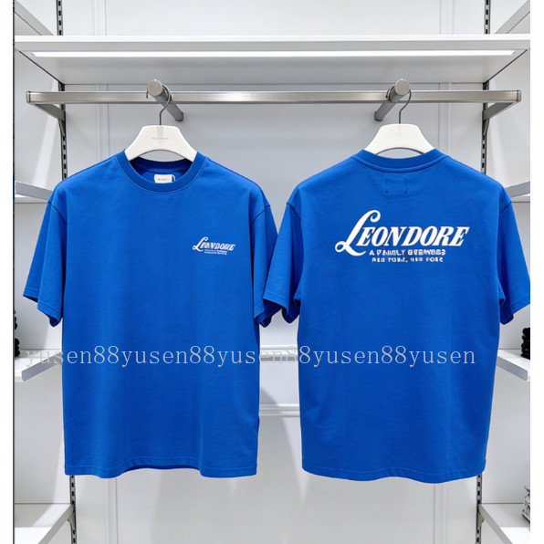 Áo thun ngắn tay Aime Leon Dore cotton nguyên chất, phù hợp dạo phố