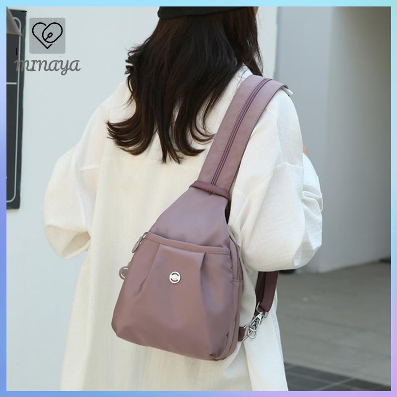 [MINAYA] Bapa nhỏ thông thường nhiều ngăn, đeo ngực/đeo chéo dung tích lớn, túi lưu trữ di động, quà tặng VN