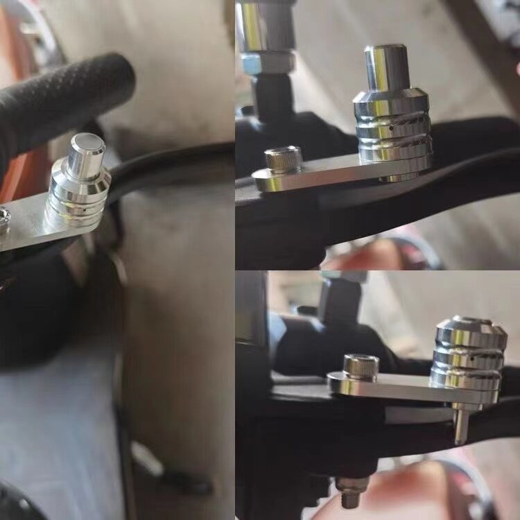 Dành Cho Xe Yamaha XMAX 300 NMAX NVX AEROX 155 Xe Máy CNC Nhôm Phanh Đòn Bẩy Khóa Đỗ Xe Phanh Hỗ Trợ