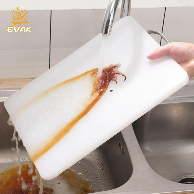 Thớt nhựa chống mài mòn Alittlesetrtu White PE cho nhà bếp VN