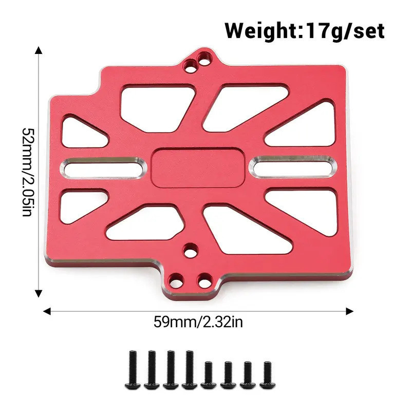 Kim Loại MAX10 2S 3S ESC Gắn Tấm Cho TRAXXAS Mini Maxx Monster Truck RC Xe Nâng Cấp Phần Phụ Kiện