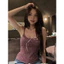Áo hai dây chất len lông co giãn tốt hai dây ôm body tôn V1 siêu hot HDLL025455