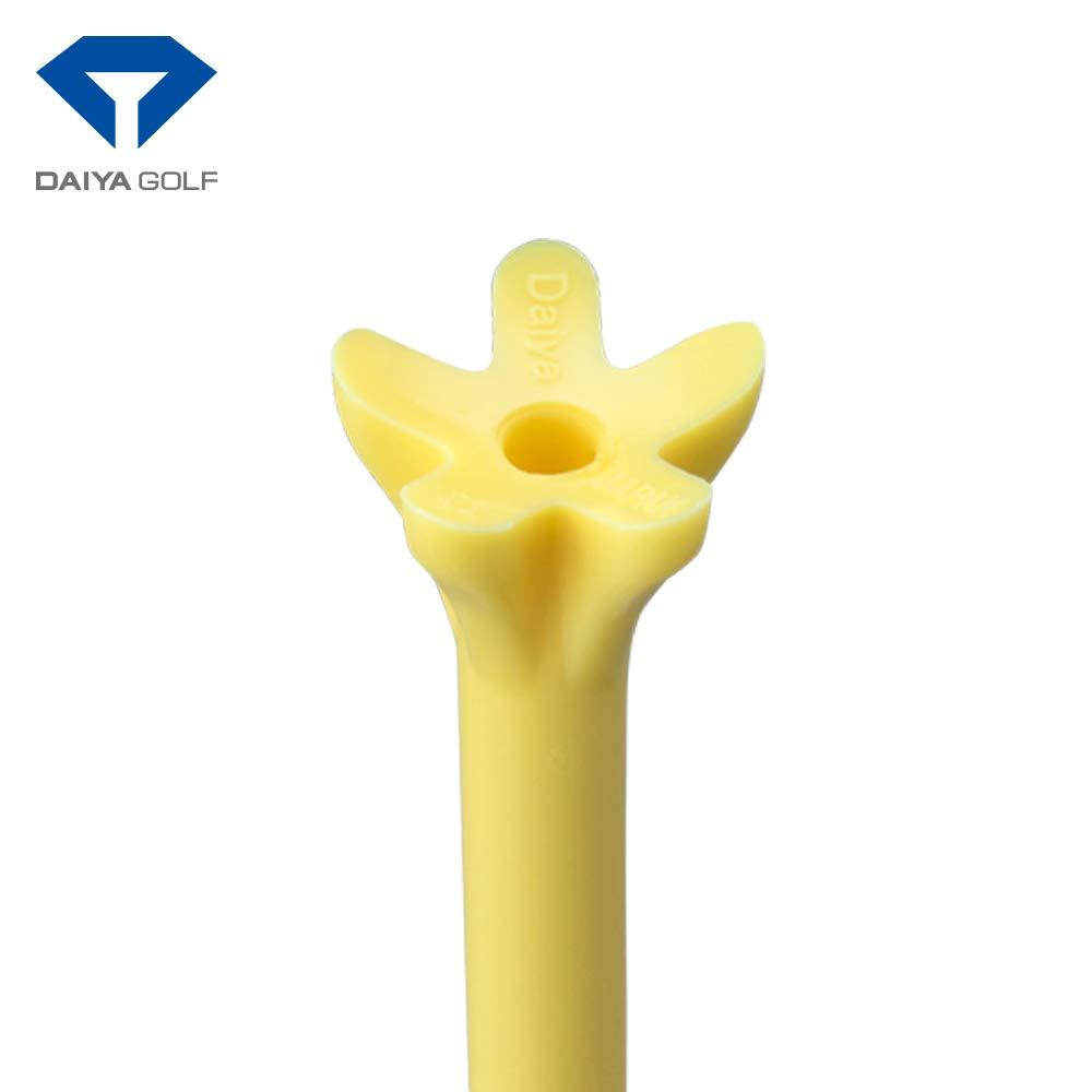 DAIYA GOLF TE-433 Repro Short – Tee golf mảnh thân thiện môi trường (hồng, gói 18 cái)