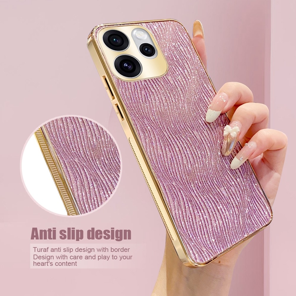Dành Cho Oppo Reno15 Pro Max F Reno 15 Pro F 15Pro Reno15Pro Max 15F Reno15F 5G Ốp Điện Thoại Mạ Điện gợn Nước Vỏ Chống Sốc Vỏ Bảo Vệ Tinh Tế Chống Rơi
