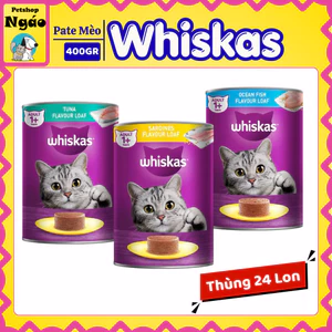 pate cho chó mèo pate whiskas 400g lon __ =>
