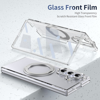 Giá Đỡ Xoay Sạc Không Dây Ốp lưng Samsung Z Fold 7 6 5 4 3 Giá Đỡ Máy Ảnh Gals Phim Trước Mặt Sau Chống Sốc