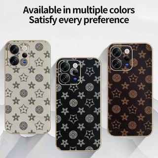 Ốp Lưng Cho Vivo V70 Elite Thời Trang Cổ Điển Thời Trang Da Mạ Điện Cạnh Chống Rơi Vỏ Điện Thoại