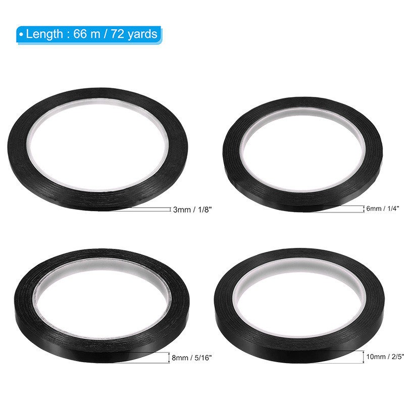 3 3 / 6 / 8 / 10mm Đồ Họa Biểu Đồ Băng Nghệ Thuật Bảng Trắng Băng Đánh Dấu Băng Mỏng Khô Tẩy Băng Tự Dính Nghệ Sĩ 66M