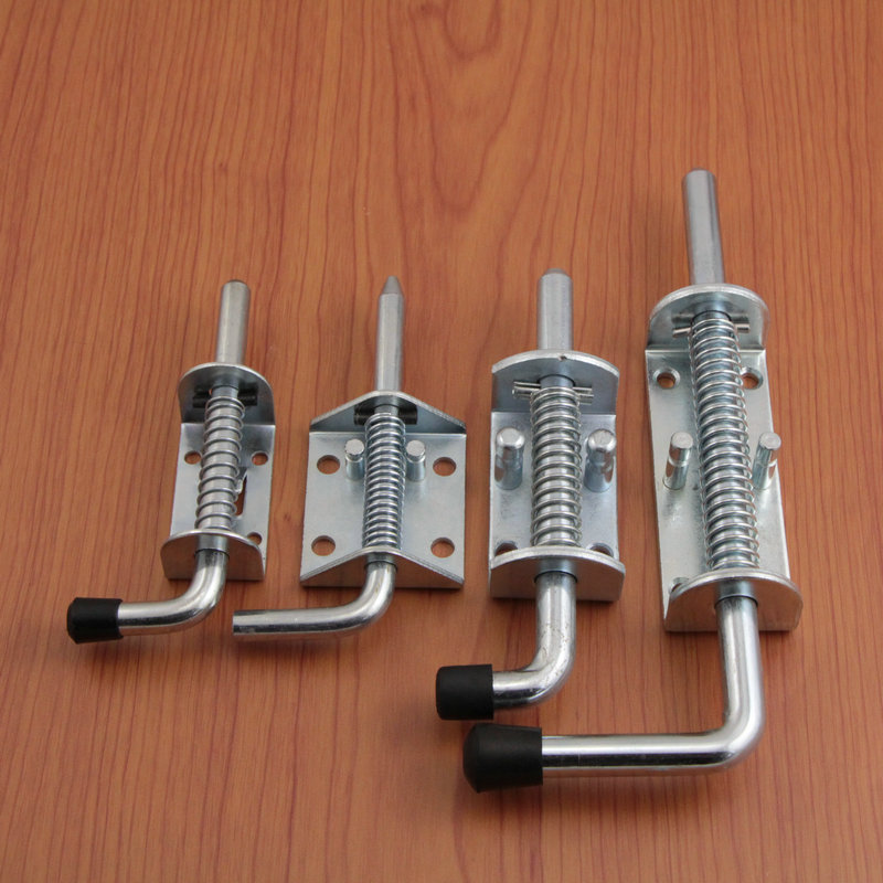 Heavy Duty Pin Sắt Mạ Kẽm Lò Xo Thiết Bị Cơ Khí Cửa Tủ Ô Tô Xe Tải Ngăn Mạ Kẽm Pin 10mm TNVW