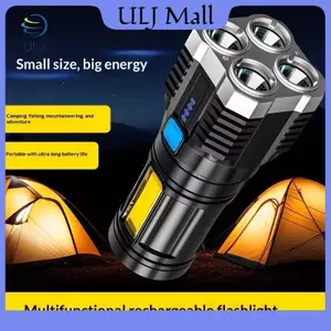 Đèn pin LED mini siêu sáng, đa chế độ, chống nước, dễ điều chỉnh - phù hợp cắm trại và làm việc ngoài trời.