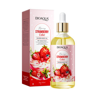 All English Strawberry Cake Nourishing Body Oil BIOAOUA Tinh chất dưỡng ẩm da 2026.3.22
