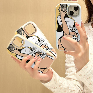 Vẻ đẹp sexy cho OPPO A96 A79 A78 A60 A57 A38 Realme C67 C65 C55 Reno 5, 6, 7, 8, 9 chống sụp đổ vỏ điện thoại