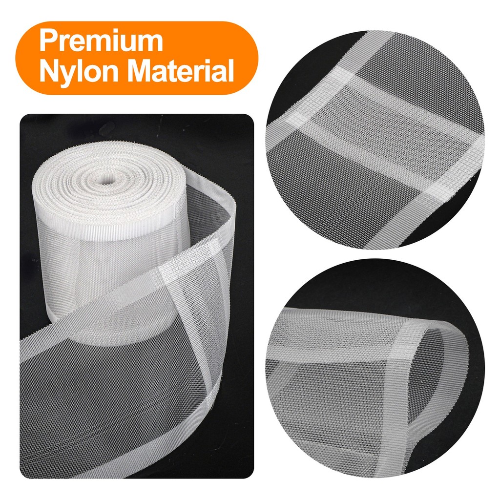 12 M Trắng Nylon Rèm Xếp Ly Băng Thanh Túi May Phụ Kiện DIY Rèm