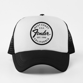 Fender 2026 Đàn Guitar Thời Trang Trucker Cap Topi Dây Đeo Có Thể Điều Chỉnh