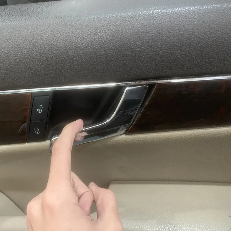 Tay Nắm Cửa Nội Thất Mở Cho Xe Mercedes Benz X204 W204 GLK250 C Class C180 C200 C300 GLK 2008-2015 Tay Cầm Bên Trong Trái Phải