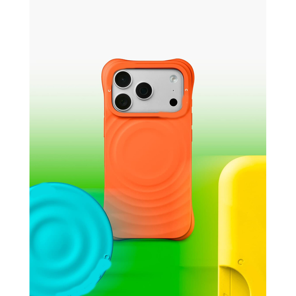 CHROMATIC: Vỏ hút từ tính FORMS & HUES cho iPhone 17 / 16 / 15 / 14 Pro Max Kết cấu bảo vệ chống rơi silicon mềm mại cao cấp với bao bì cao cấp