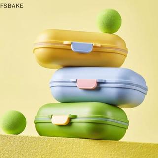 Hộp đựng xà phòng du lịch kín FSBAKE chống rò rỉ, dùng cho xà phòng và dầu gội, phù hợp cắm trại