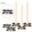 TRTR Sti Giá Đỡ Khay Inox Moxibustion Sti Fixer Giá Đỡ Cuộn Dây Chống Muỗi Đa Năng Giá Đỡ Tro Bộ Sưu Tập 3 / 1 Cái VN