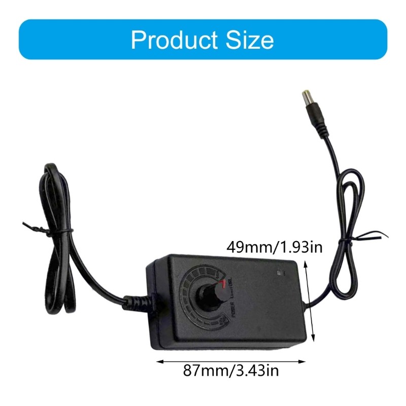 Công tắc điều chỉnh tốc độ COO cho máy mài 3V đến 24V 2A Núm đầu ra Bộ điều chỉnh công cụ điện tốc độ biến đổi