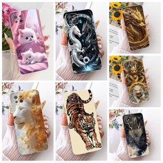 Dành Cho OPPO Reno 4Z 5G Vỏ CPH2065 Mát Hổ Sư Tử Rồng Mèo Dễ Thương Silicon Mềm Bảo Vệ Cho OPPO Reno4 Z 5G A92s Vỏ Điện Thoại