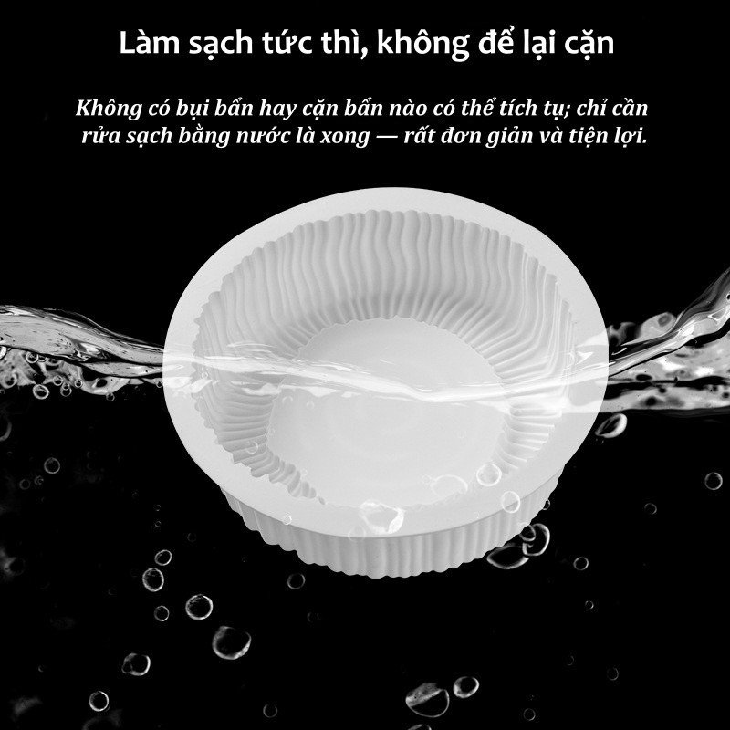 Khuôn Làm Bánh Mousse Charlotte-Silicon Thực Phẩm Cao Cấp, Kết Cấu Cuộn Dây Chịu Nhiệt, Tái Sử Dụng