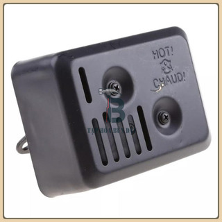 Bô xả giảm thanh cho máy 168F 170F GX160 GX200 340 390 động cơ 5.5Hp 6.5Hp 13Hp