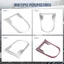 ABS Chrome Xe Điều Khiển Trung Tâm Bánh Răng Dịch Chuyển Hộp Cần Số Bảng Điều Khiển Bao Viền Nội Thất Ô Tô Cho Thành Phố 2014-2019