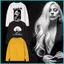 Áo Thun Dài Tay Unisex Phong Cách Lady Gaga - Quà Tặng Perfect Cho Người Hâm Mộ