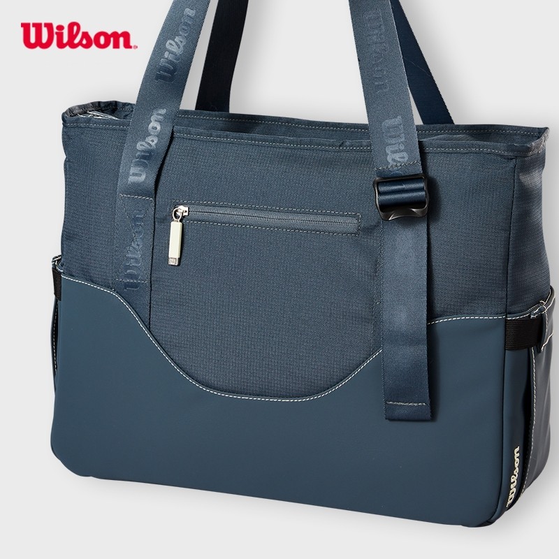 Wilson Pickleball Lifestyle Tote Bag Túi Đựng Vợt Pickleball Grey/White WR8908201